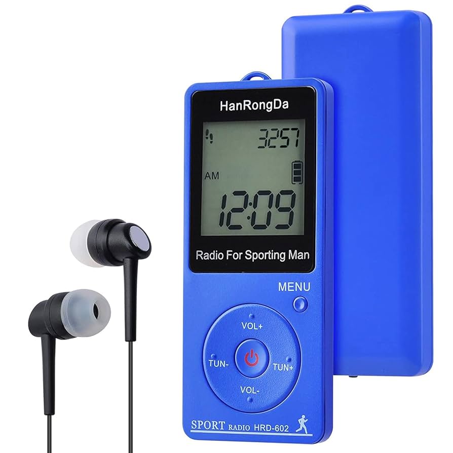 ポータブルワイドFM AMラジオ 歩数計付き スポーツ/通勤用 ポータブルワイドFM AMラジオ 歩数計付き スポーツ/通勤用