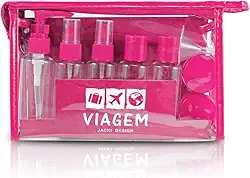 Kit de Frascos p/Viagem de 10 Peças