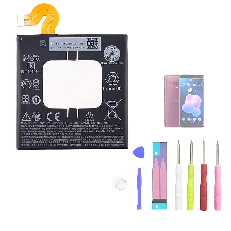 Amazon | Aousavo HTC U12 Plus U12+ 35H00278-00M 互換
