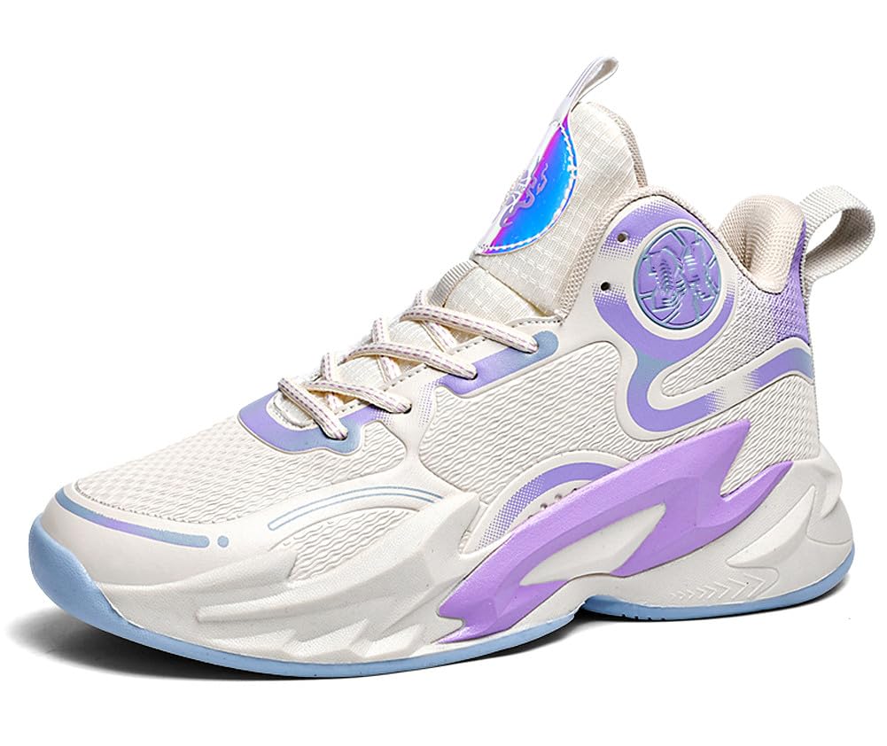 Unisex Basketball Shoes Breathable Non Slip Running Athletic Cushion Sports Fashion Sneakers