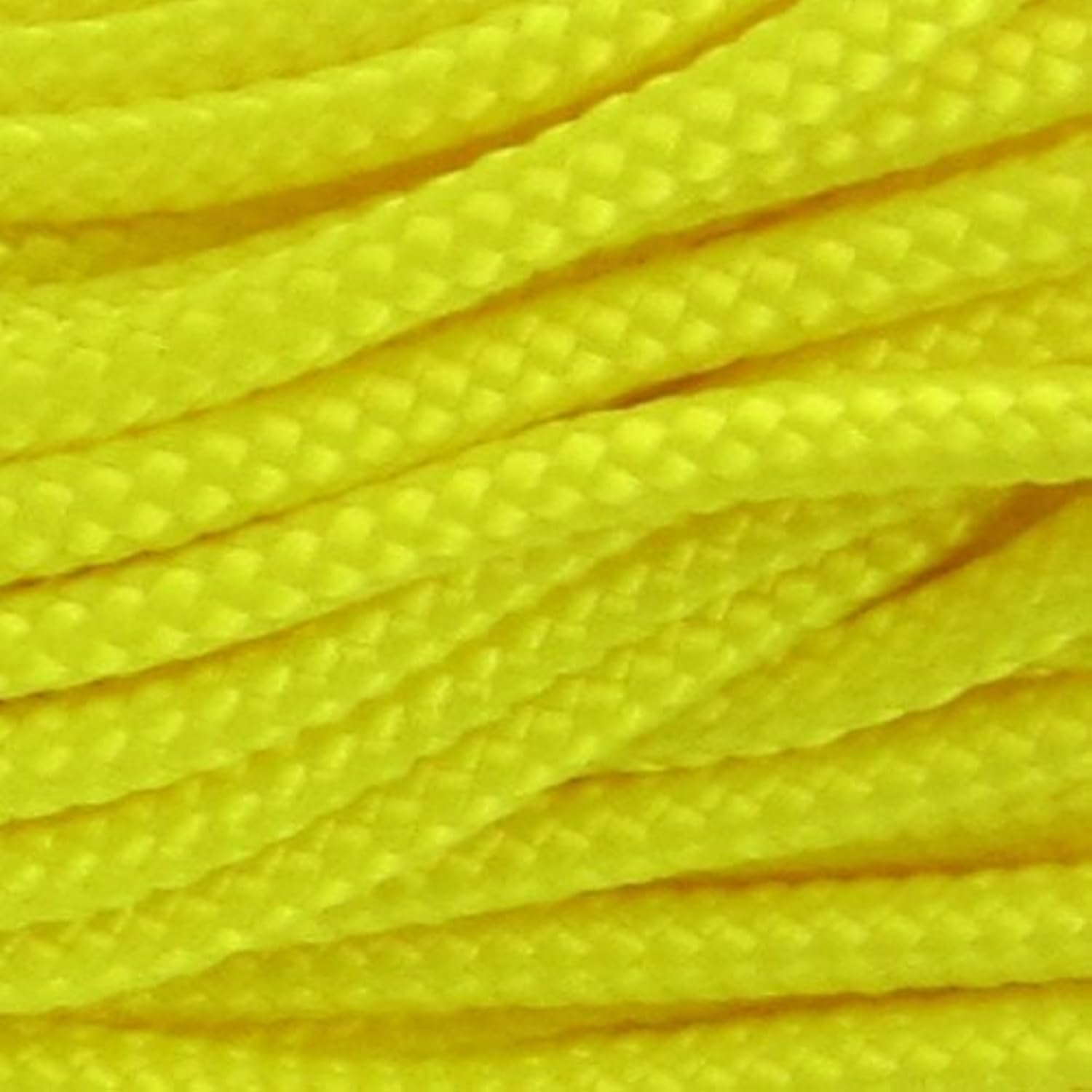 PARACORD PLANET 10, 25, 50, and 100 Foot Hanks of 425 Paracord (3mm), Made of 100% Nylon for Tactical Crafting, Survival