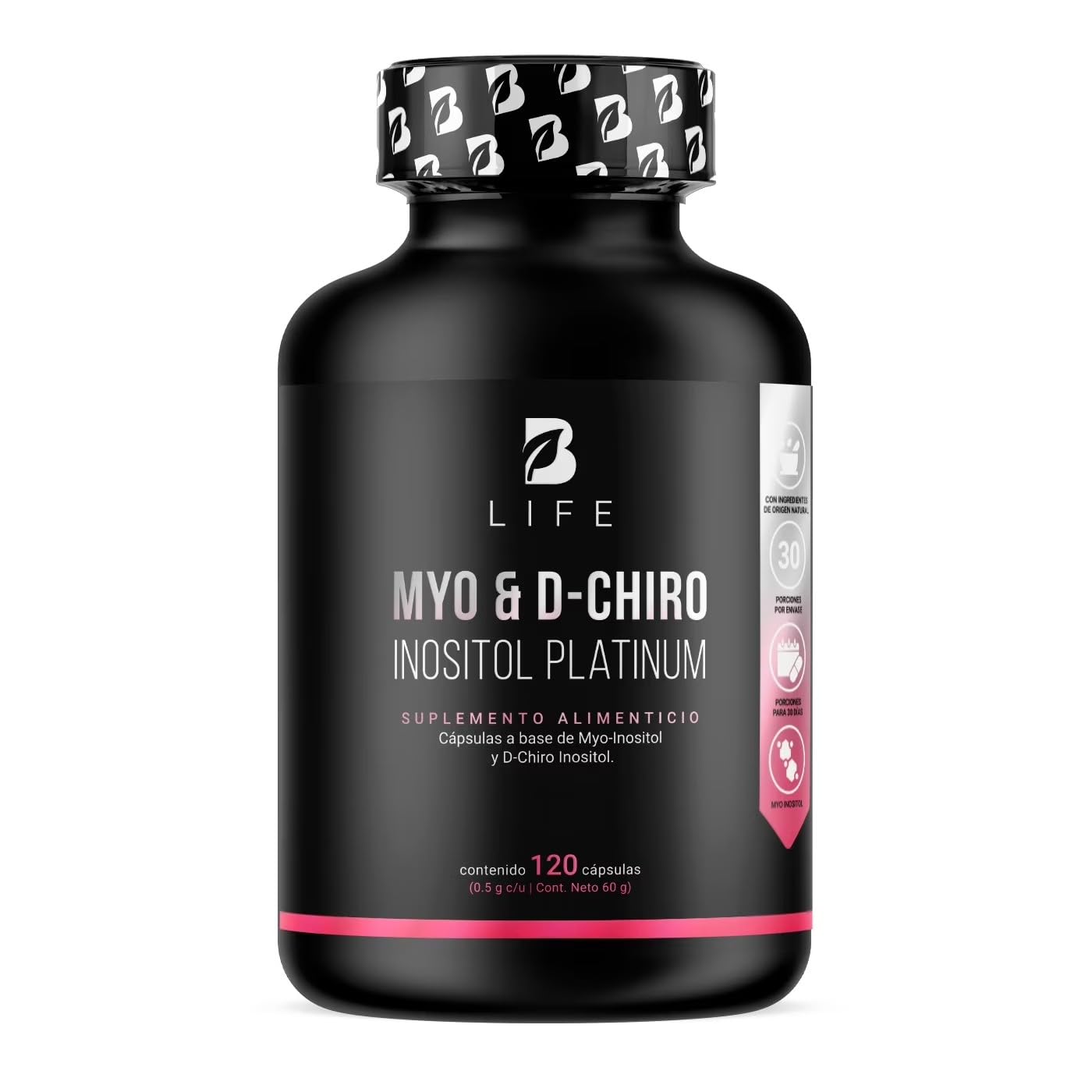 B Life Myo & D-chiro Inositol Platinum 60 g