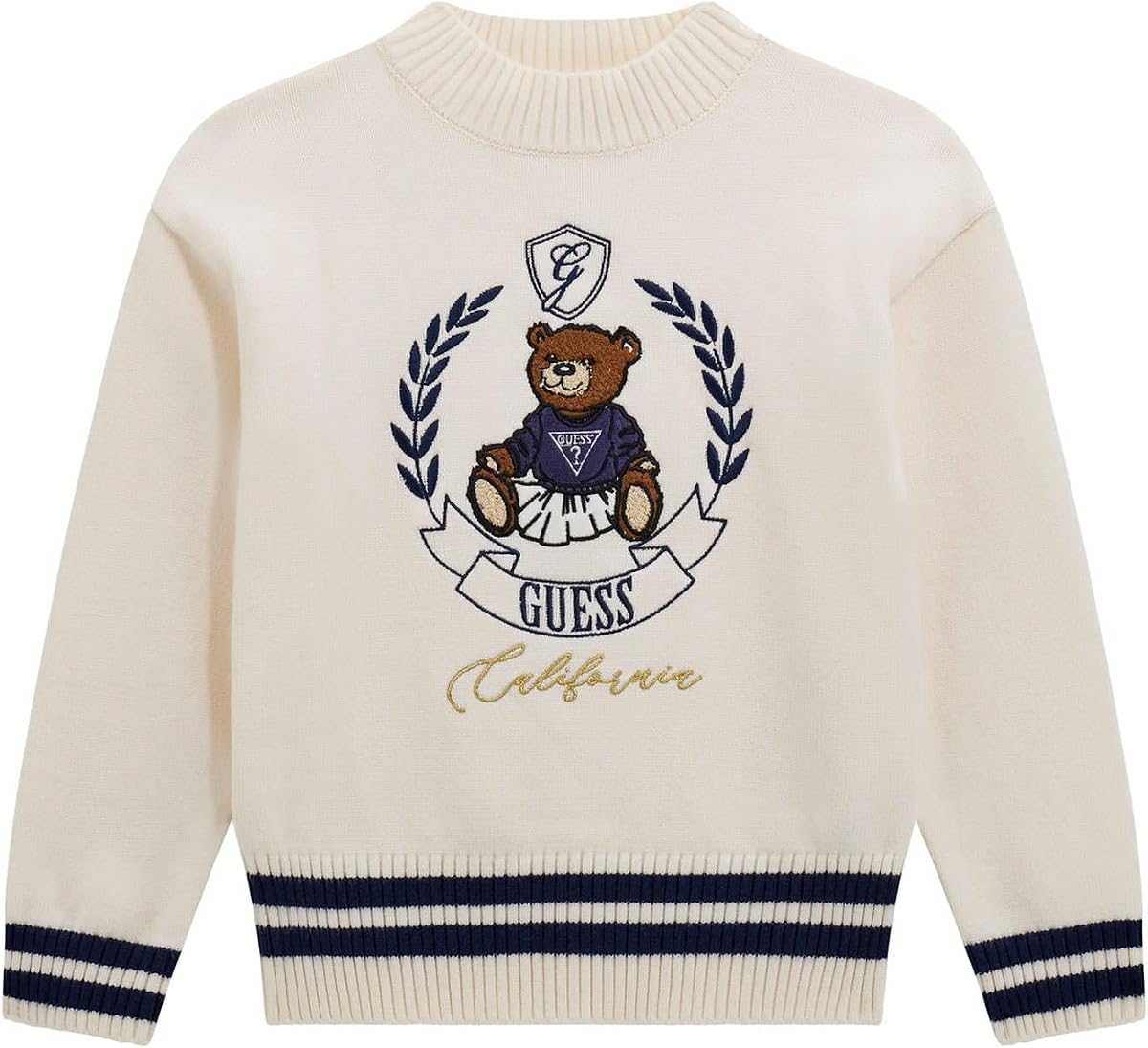 Guess Girls' Long Sleeve Sweater