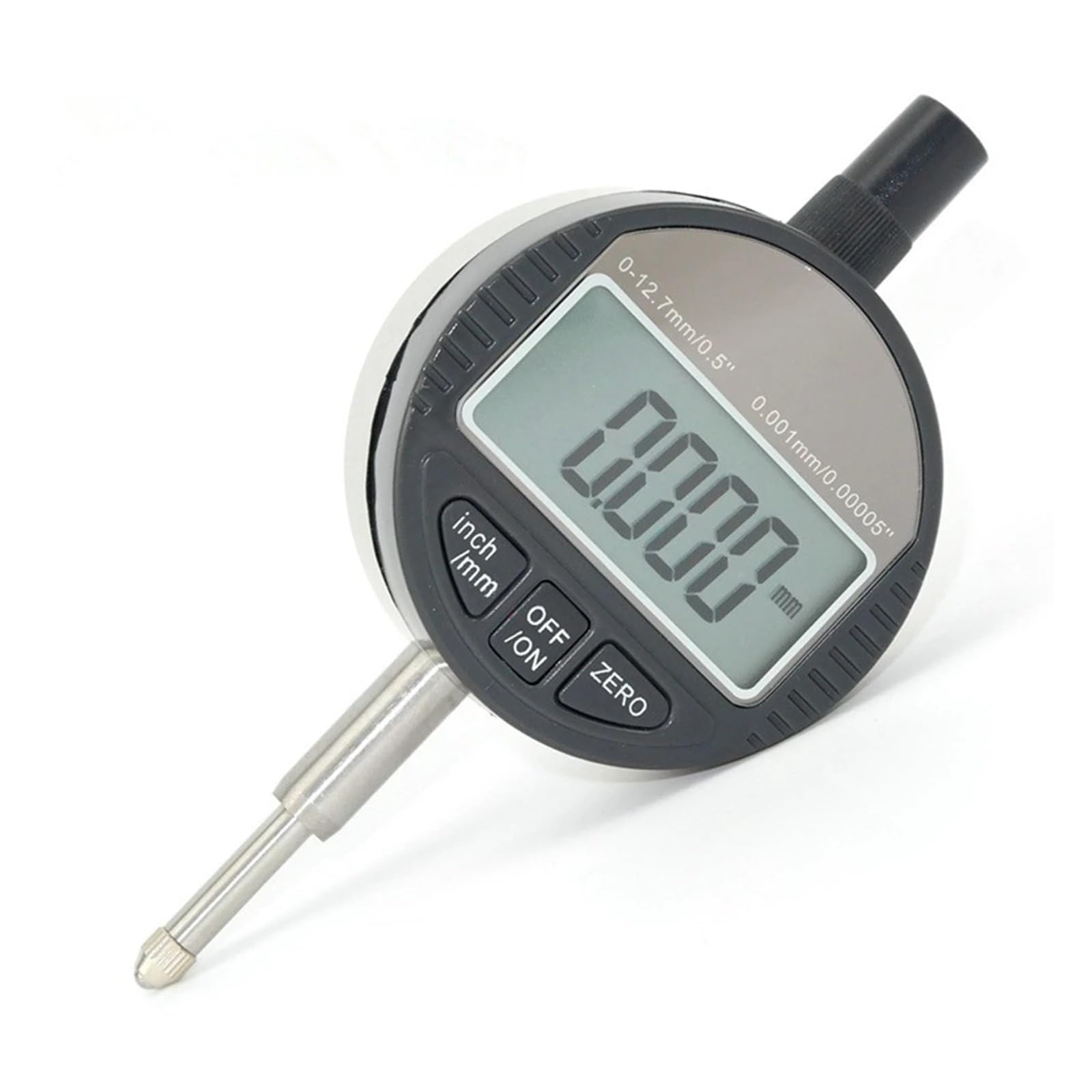 Micrómetro electrónico de 0,001 mm Indicador de cuadrante digital de 0,00005" Indicadores de prueba de 0,001 mm 0-12,7 mm/1 pulgada Indicador electrónico,Medición de precisión(0.001mm)