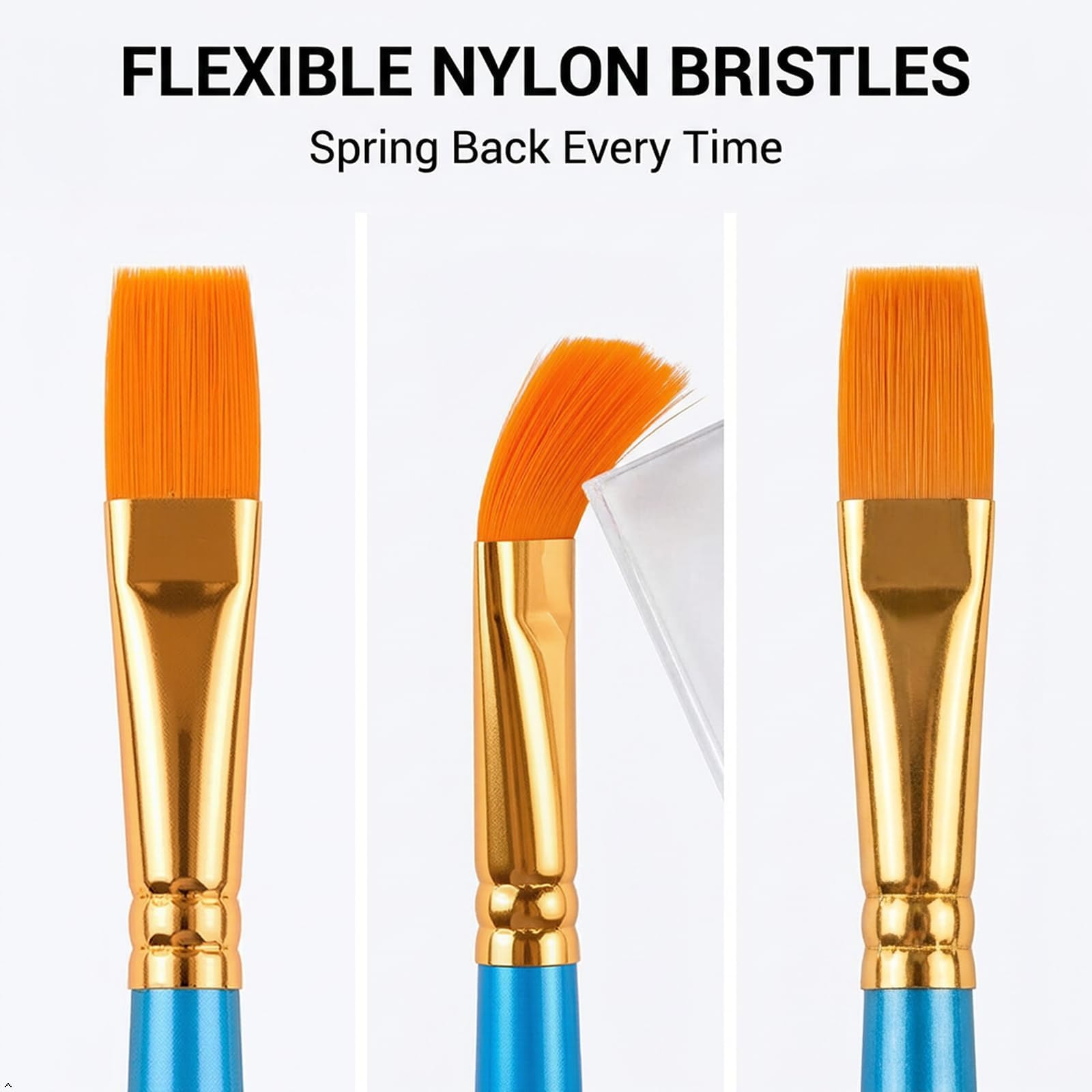 Soucolor Paint Brush Set - 20 Brushes -5 Soucolor Paint Brush Set - 20 Brushes -5