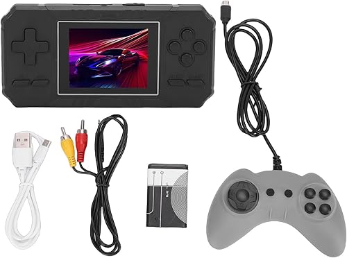 Miniatura 1 de Dual Handle Retro Gaming Console, 3 Inch HD Screen AV Output, Multiple Classic Games, Video Game Player