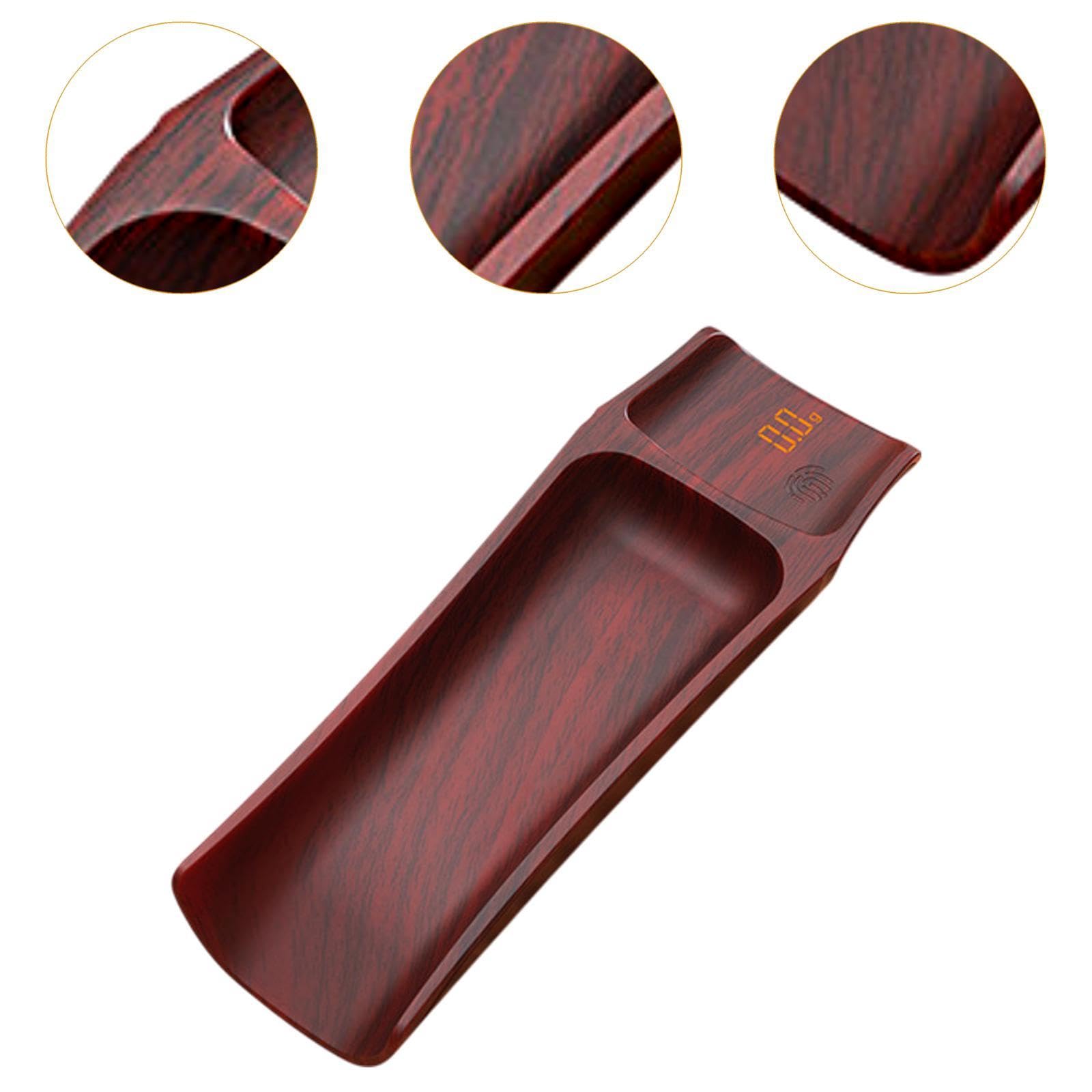 Balance électronique Compacte, Idéale pour Le Thé Ou Le Café. Offrez-Vous Une Petite Balance Multifonctionnelle Légère et Pratique pour Le Bureau, Rouge