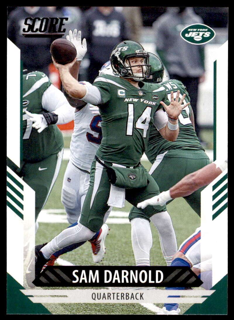Football NFL 2021 Score #45 Sam Darnold NY Jets