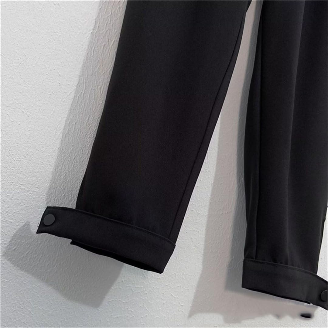 Vogrtcc Pantalones De Traje Casual para Hombre Pantalones Sueltos