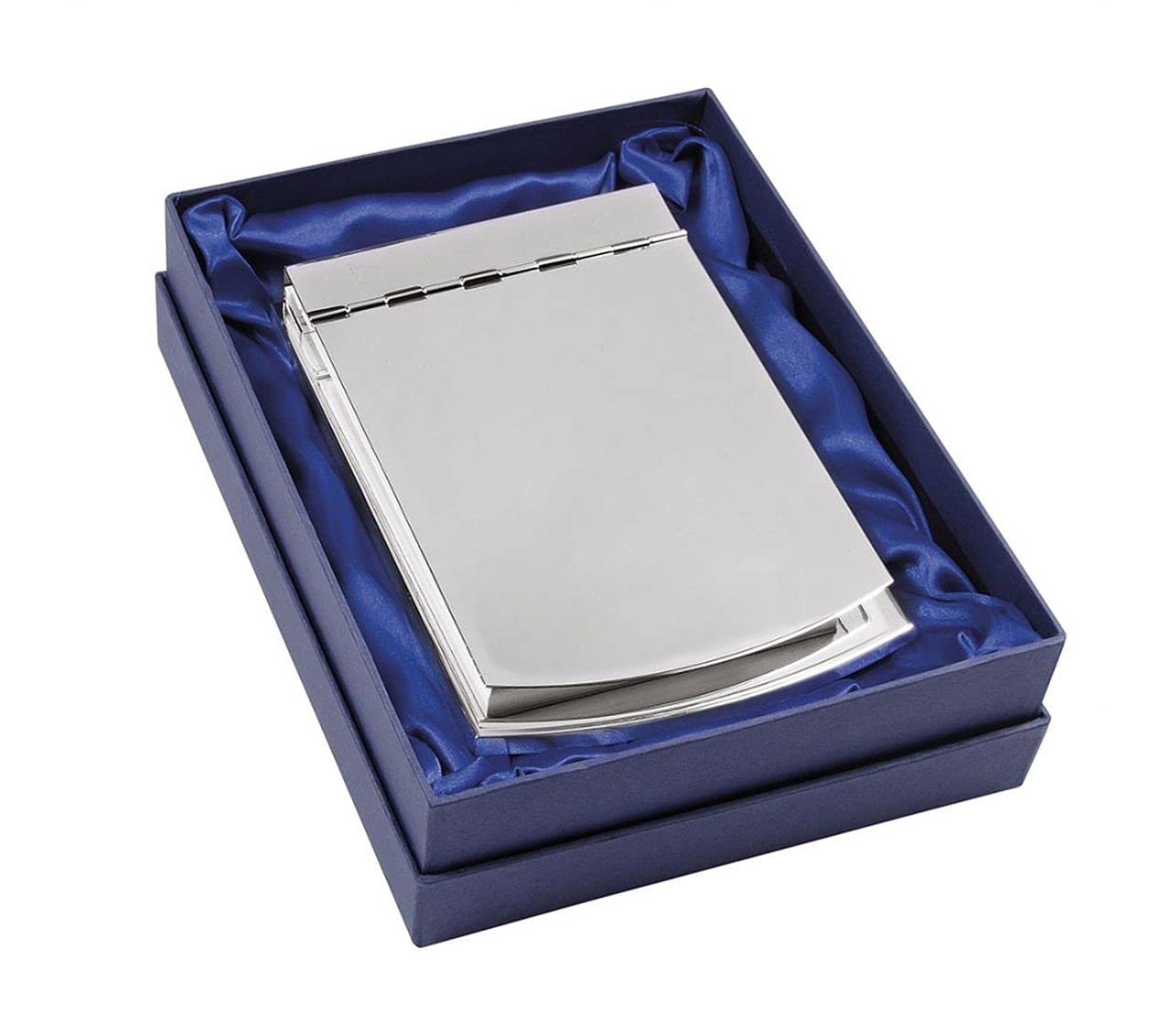 Blocco appunti in silver plated cod.EL275 LB cm 17x11,4x2h by Varotto & Co.