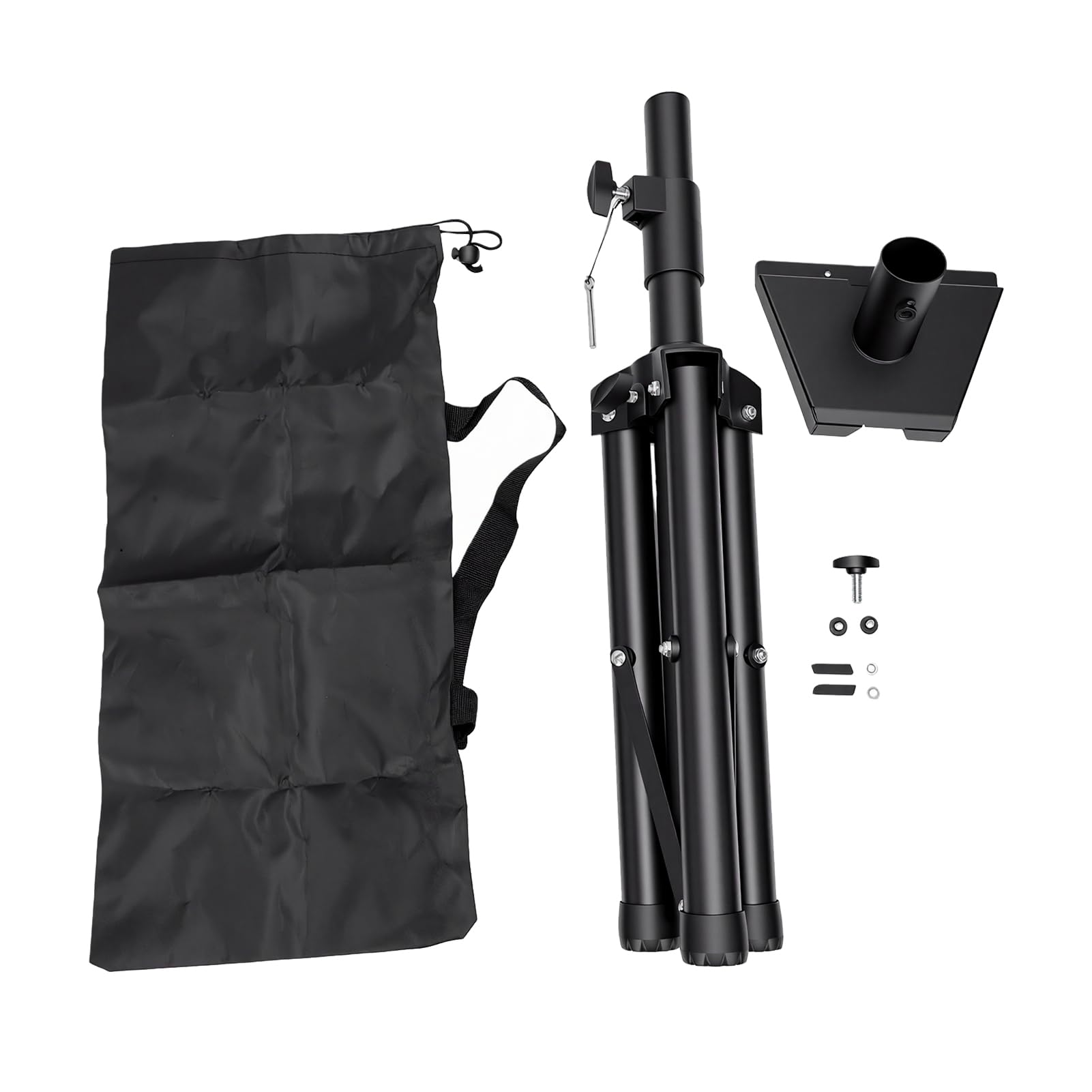 Diyeeni Trépied pour Antenne Parabolique Gen 3, Réglable en Hauteur, 47,2 Pouces, Robuste, Coupe-vent avec Bouton de Verrouillage Rapide pour Camping en Plein Air, Camping-car, Bateau