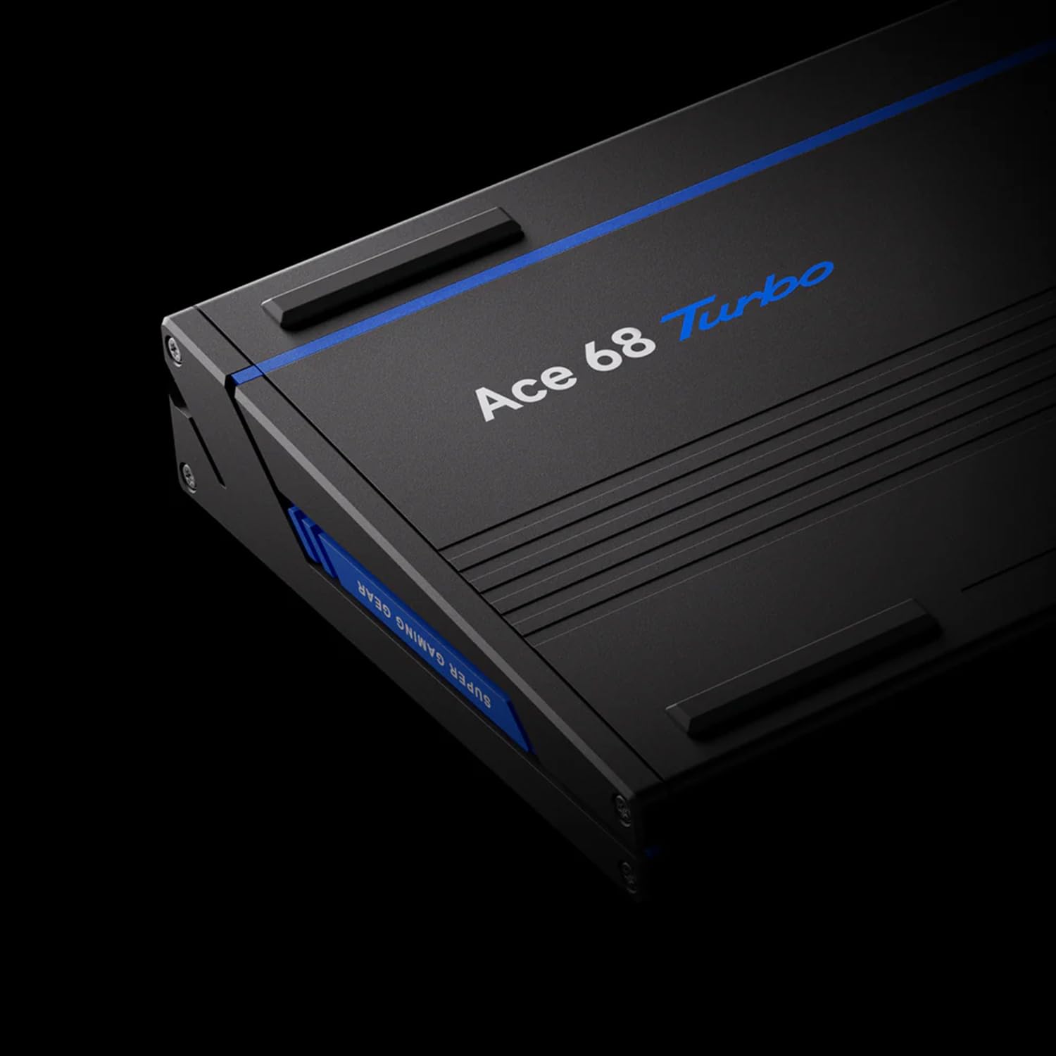 MCHOSE Ace 68 Turbo, przewodowa klawiatura z efektem Halla, częstotliwość odpytywania 16K w pełni aluminiowa e-sport 65% mechaniczna klawiatura do gier Hot Swap RGB do komputera Mac, laptopa (cyber