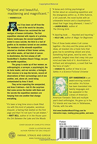Annihilation: A Novel (The Southern Reach Trilogy, 1)