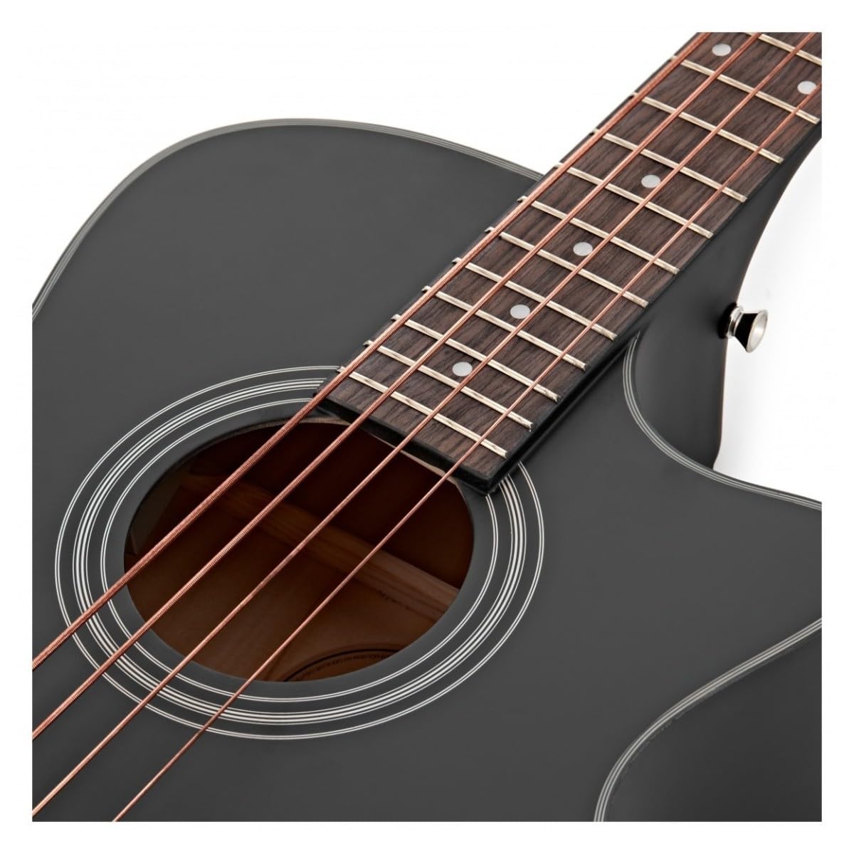 Akustische Bassgitarre AB-100BK von Gear4music schwarz
