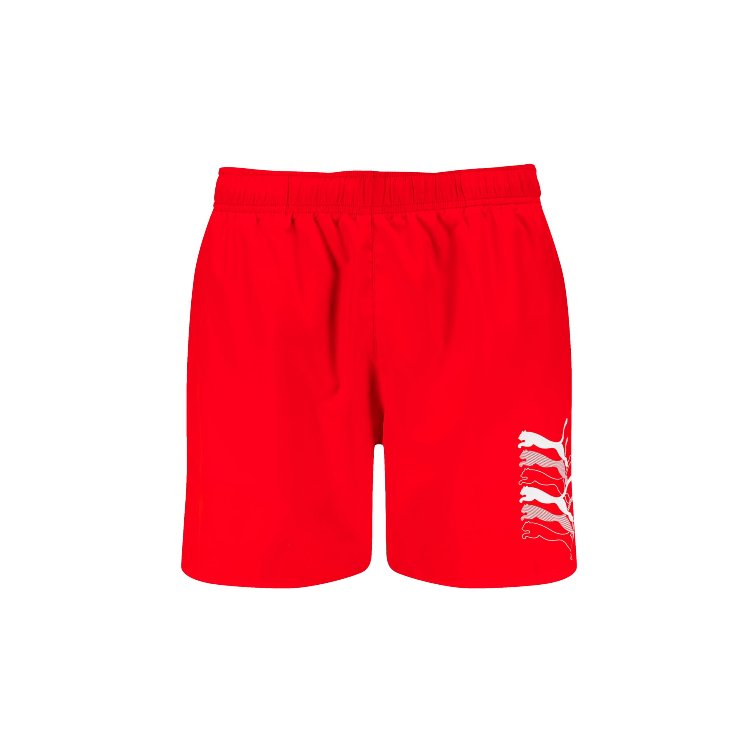 PUMA Swim Men Cats MID Shorts 1P Red