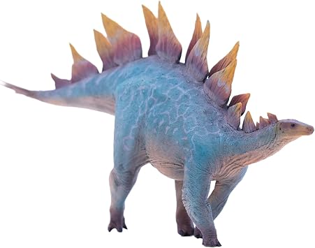 BACALYSO | HAOLONGGOOD 1/35 Size Stegosaurus Figure, 9.8 inches 25 cm, PVC CE Certified, Painted, Late Jurassic Sworddragon, Stegosaurus, Herbivorous Dinosaurus, Realistic Model, Plastic Model Toy