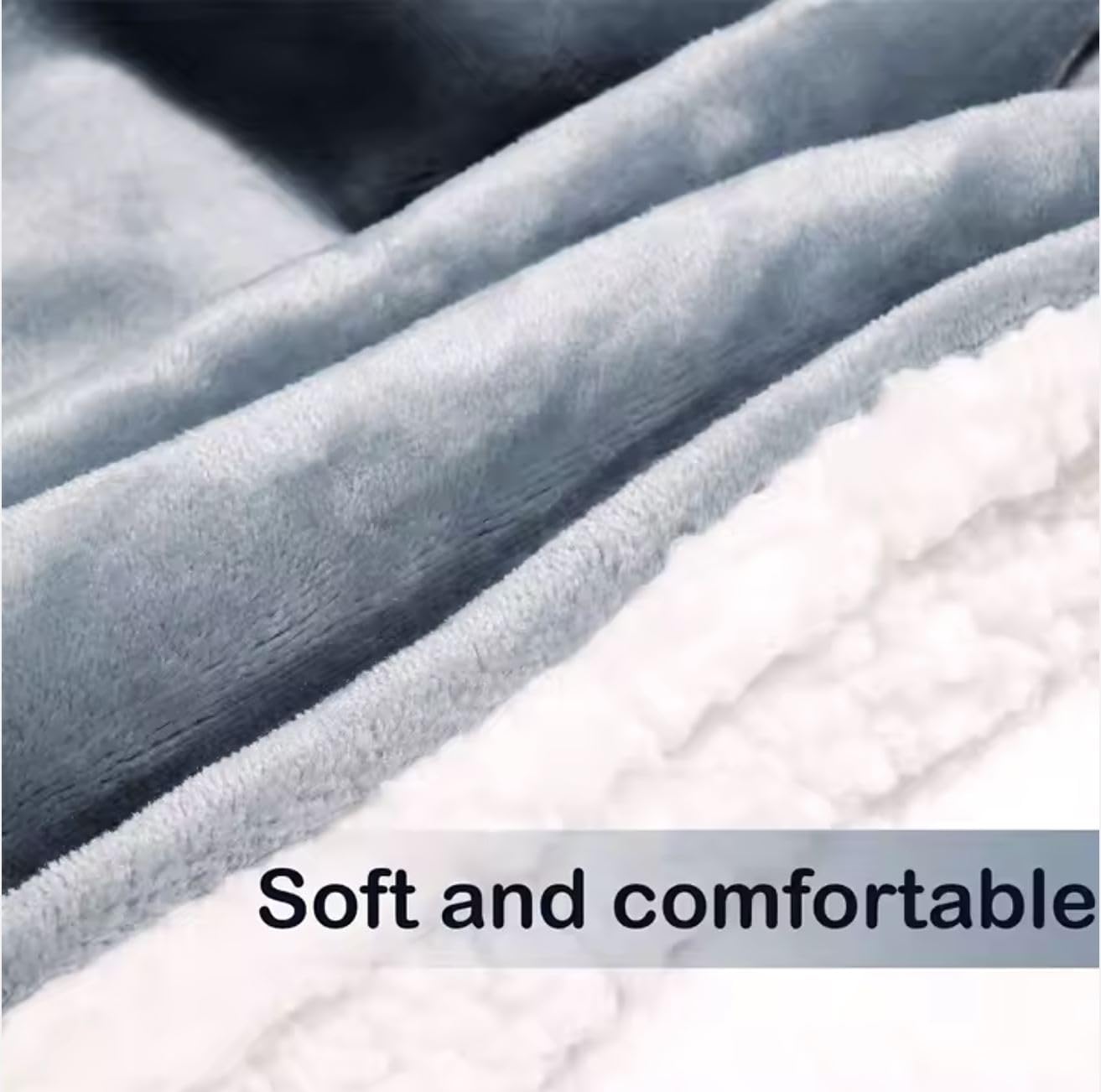 brr Oversized Sherpa Hoodie - Extreme Comfort Giant Blanket Sweatshirt for The Family