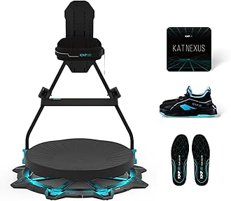 KAT Walk C2 VR Treadmill | 360° Omnidirectional Walking Pad for Immersive Gaming & Home Fitness | Compatible with SteamVR, Oculus, Quest | Game-Tuned Motion Support for VR Enthusiasts