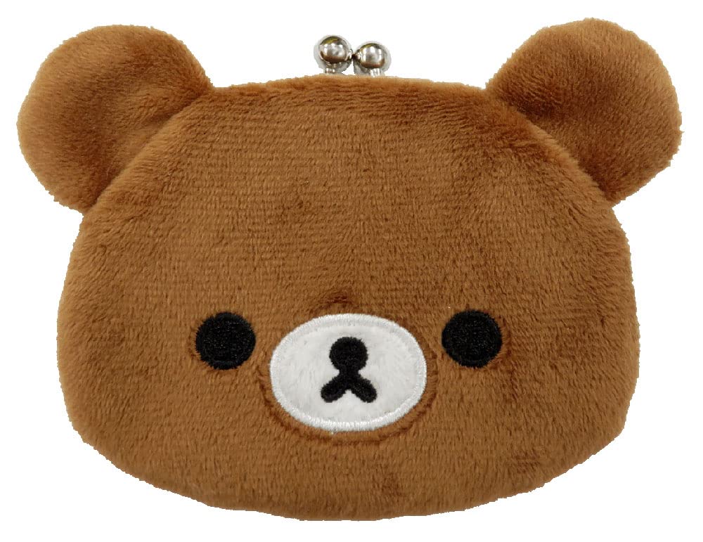 Rilakkuma Coin Purse Character Pouch, little brown bear : Clothing, Shoes & Jewelry