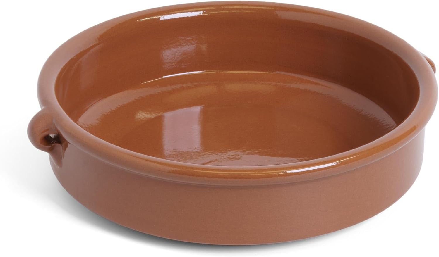 SB103 Round Dish, Brown