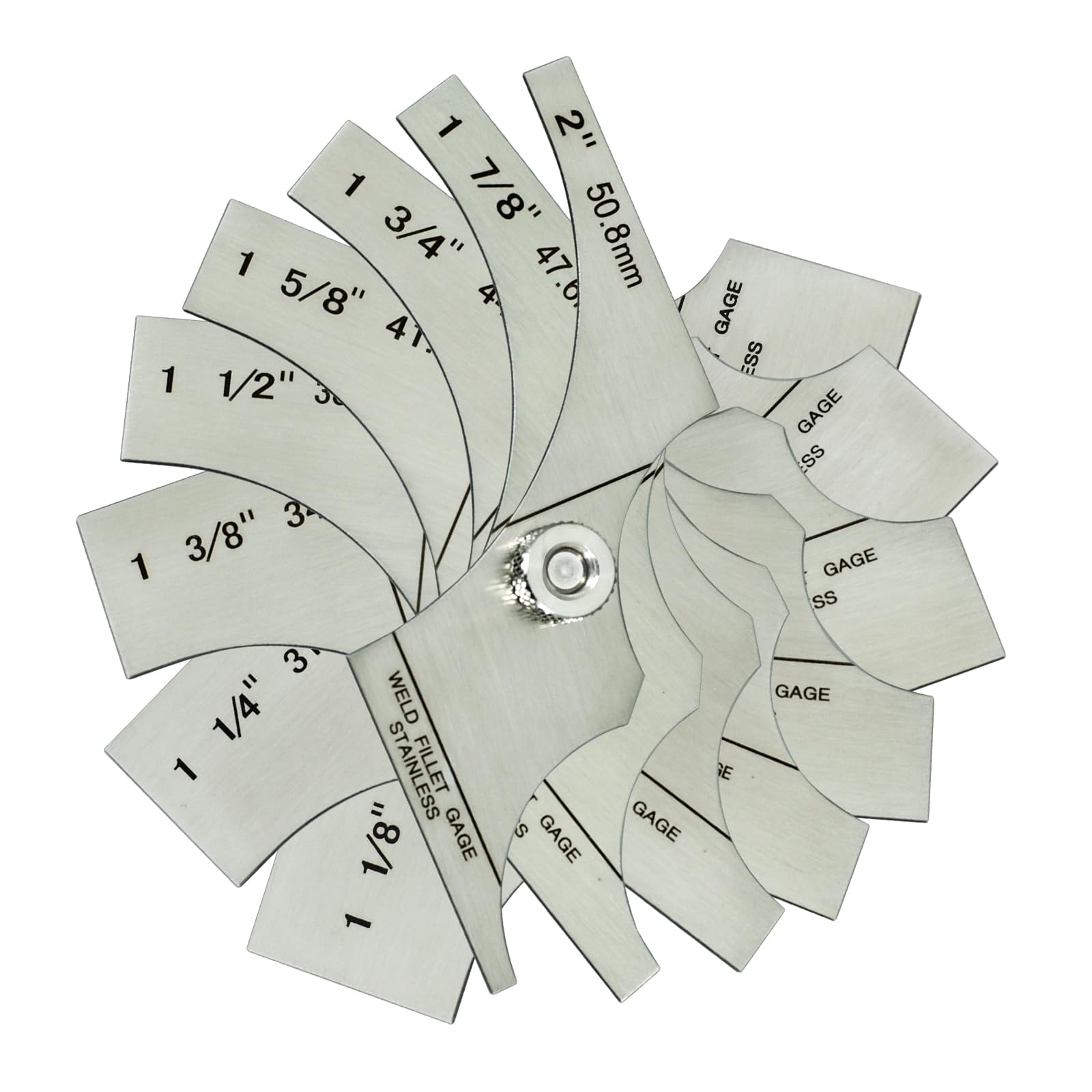 RIVERWELD Fillet Weld Gauge Set - 7 Piece -9