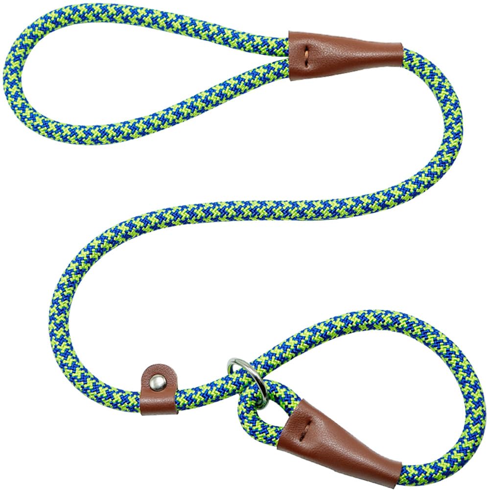YUCFOREN 3 FT Slip Lead Dog Training Leash 1/2" Thick Nylon Rope Dog Lead