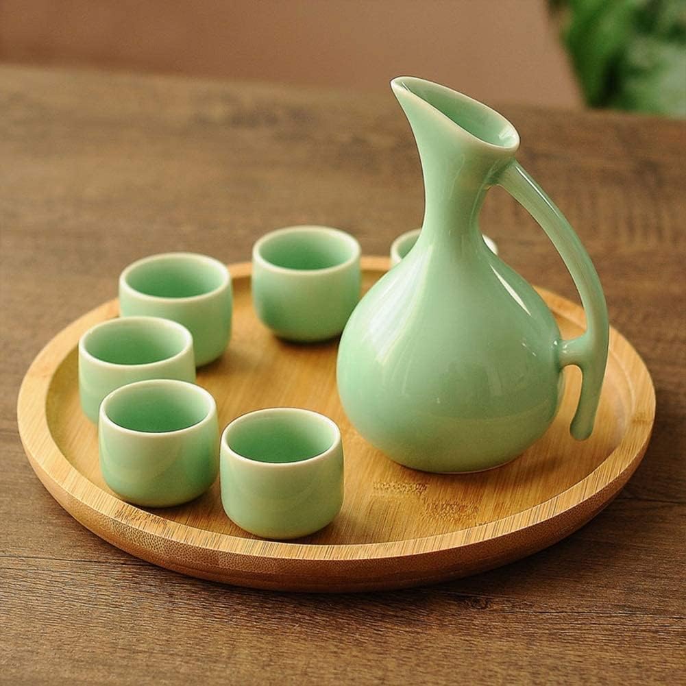 酒器セット 中国の酒器、この美しい酒器でお気に入りの酒をお楽しみください。 LPZSMD240815