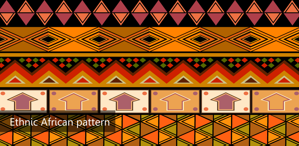 アフリカン風エスニック柄♪【スマホ待受壁紙】ver3-Amazonアプリ