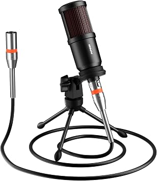 Wireless Lavalier Microphones for phones Cameras, Mini Mic Lapel Wireless Microphone with 20H Battery Life, 64GB TFcard Slot, DSP Noise Cancelling for Record Interview, Vlogs, YouTube, Tiktok PGM100