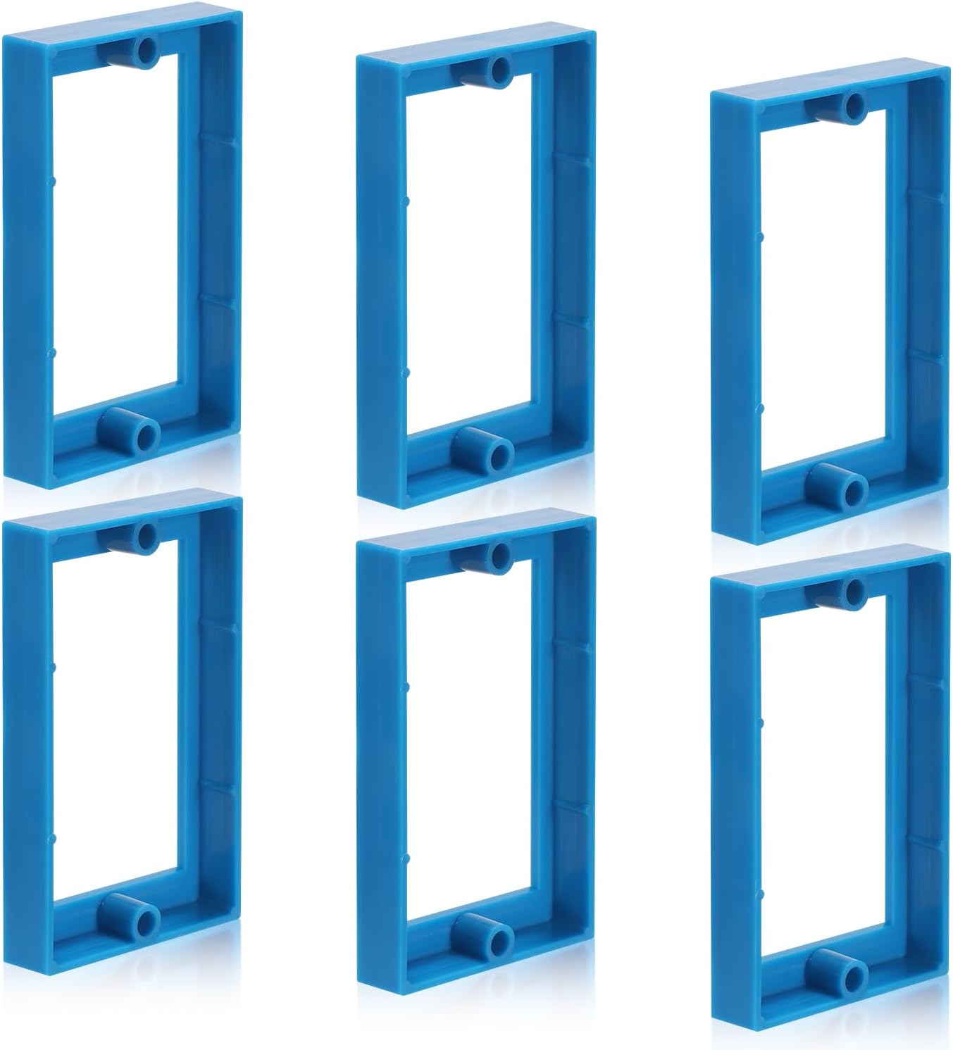 6pcs Electrical Box Extender, 1/2" Single Gang Receptacle Outlet Box