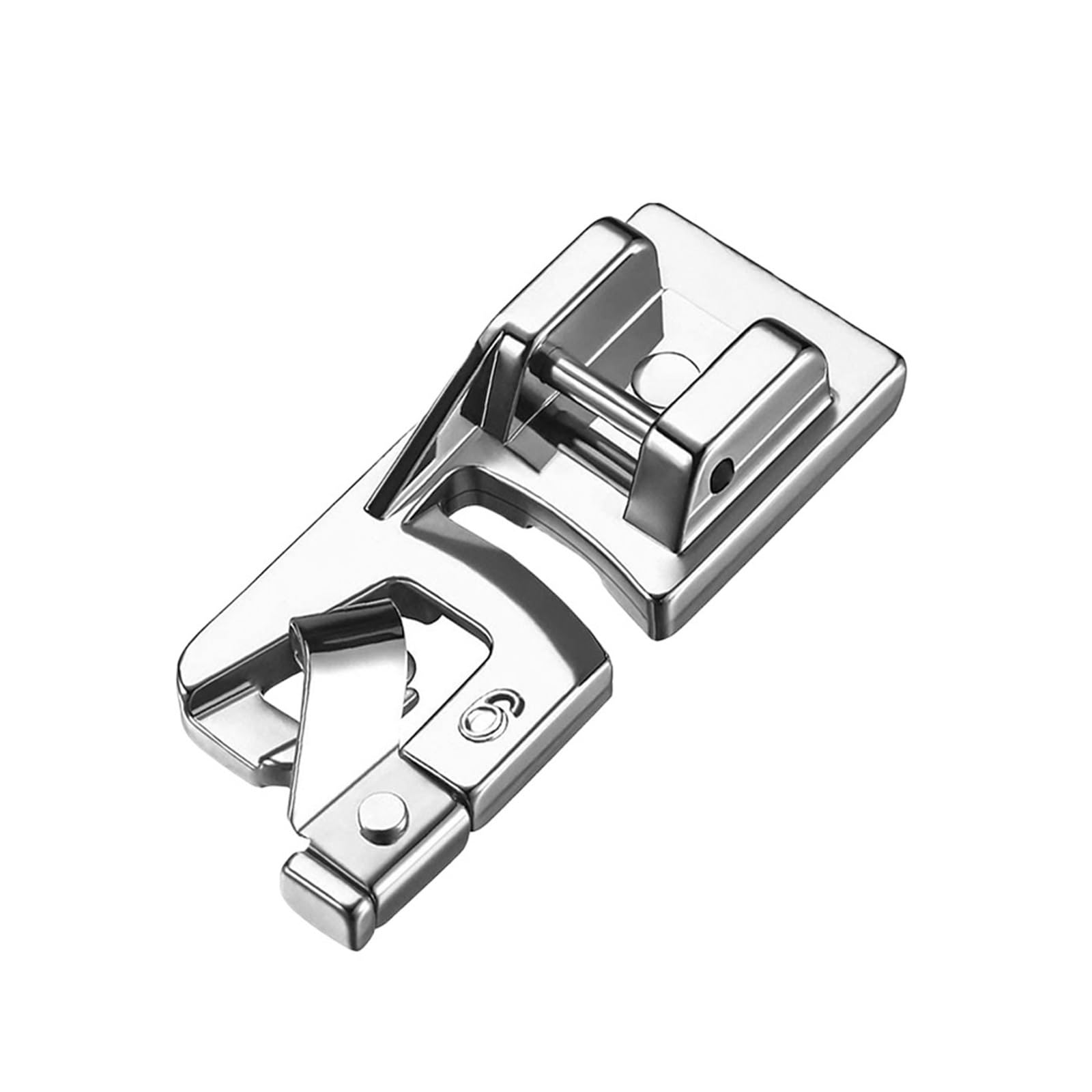 1/3pcs 3MM/4MM/6MM Narrow Rolled Hem Presser Foot for Low Shank Snap-On Sewing Machine Accessories(6MM)