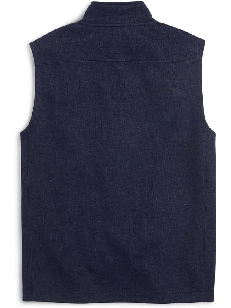 Navy Vineyard Vines Mountain Sweater Fleece Vest