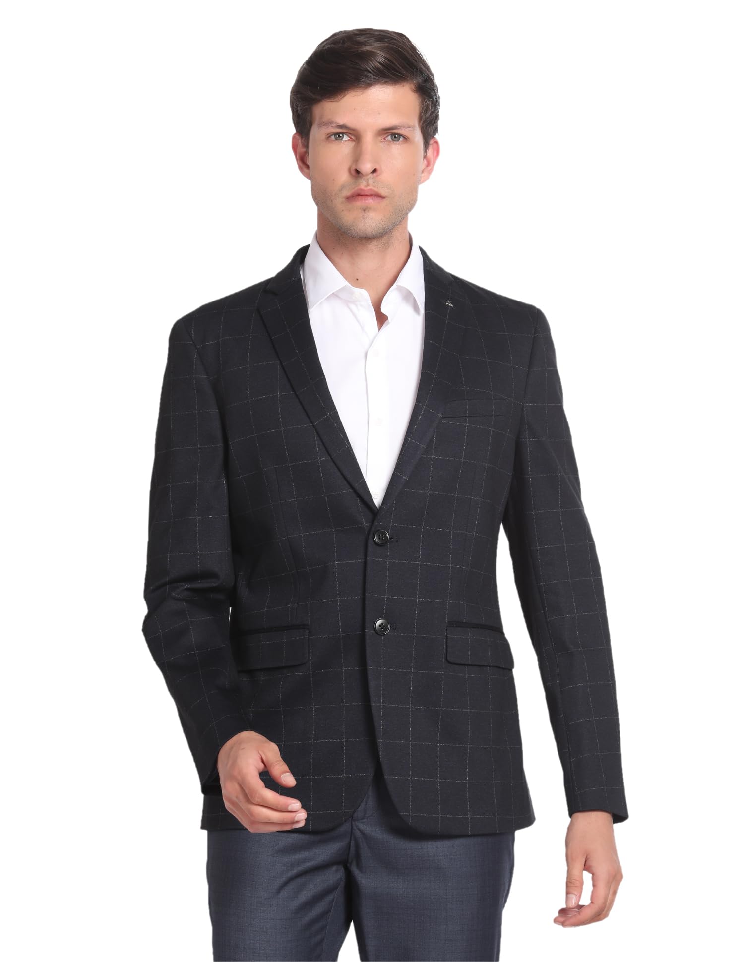 arrow Men's Single Breasted Slim Blazer-picture-20