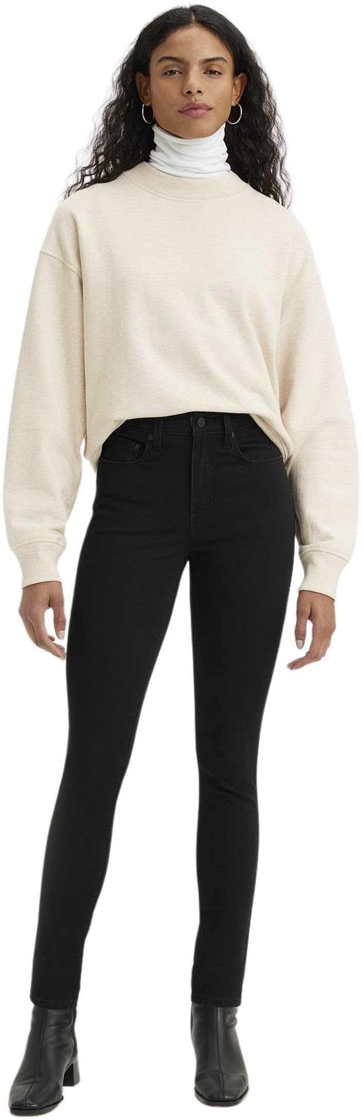 Levi's Women's  Black 721™ High Rise Skinny Stretch Jeans in Size 25 32, BrandAlley