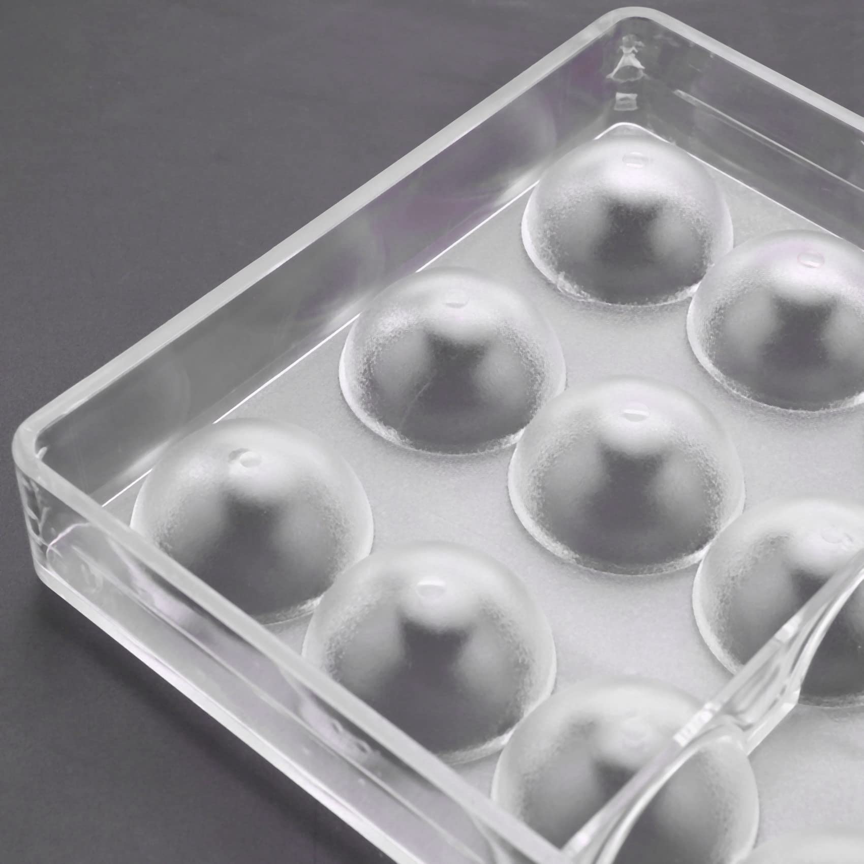 DAZLOR 10X 24 LöCher Halb Schokoladen Form Polycarbonat Schokoladen Riegel Form Halb SüßIgkeiten Hersteller Form Back Formen