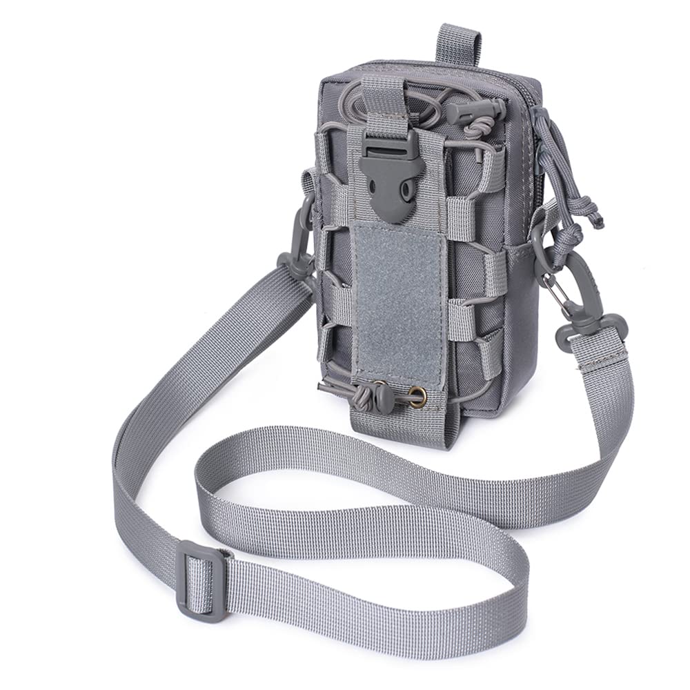 ACEXIER Tactical Molle Pouch Waist Bag Military Bottle Bag Outdoor Vest Pack Purse Phone Case Backpack Hunting Accessories Daily Carry Tool Pack