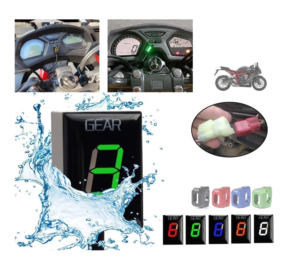 Moto Indicador Digital Marchas para CBR650F CB650F CBR650 F CB650 CB CBR 650F Accesorios de Motocicleta Soporte indicador Marcha Medidor Velocidad