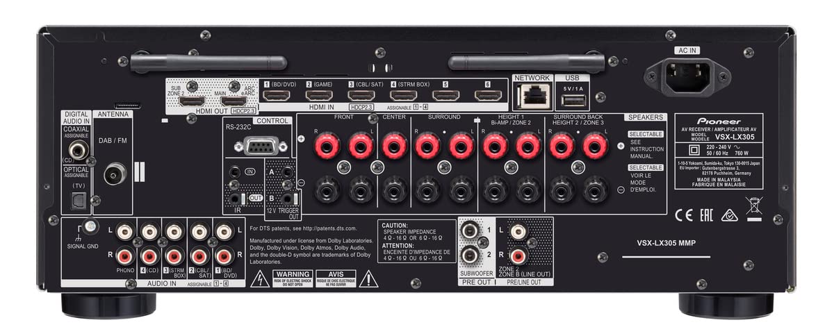 Pioneer VSX-LX305 schwarz