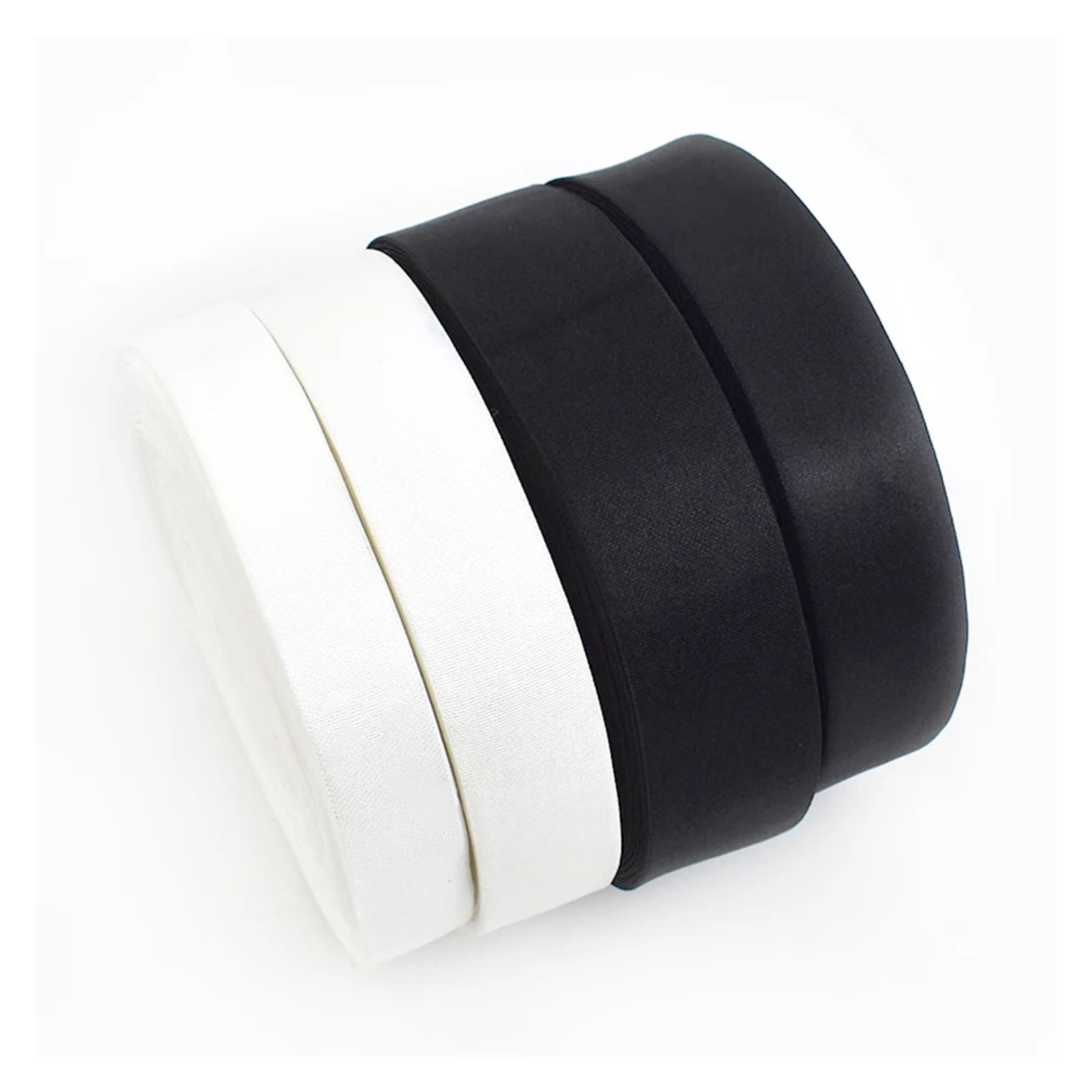 10-40mm 10 metrów nylonowa gumka do szycia biustonosz pasek na ramię taśma rozciągliwa spodnie talia gumowa wstążka dodatki krawieckie DIY(schwarz,40mm)