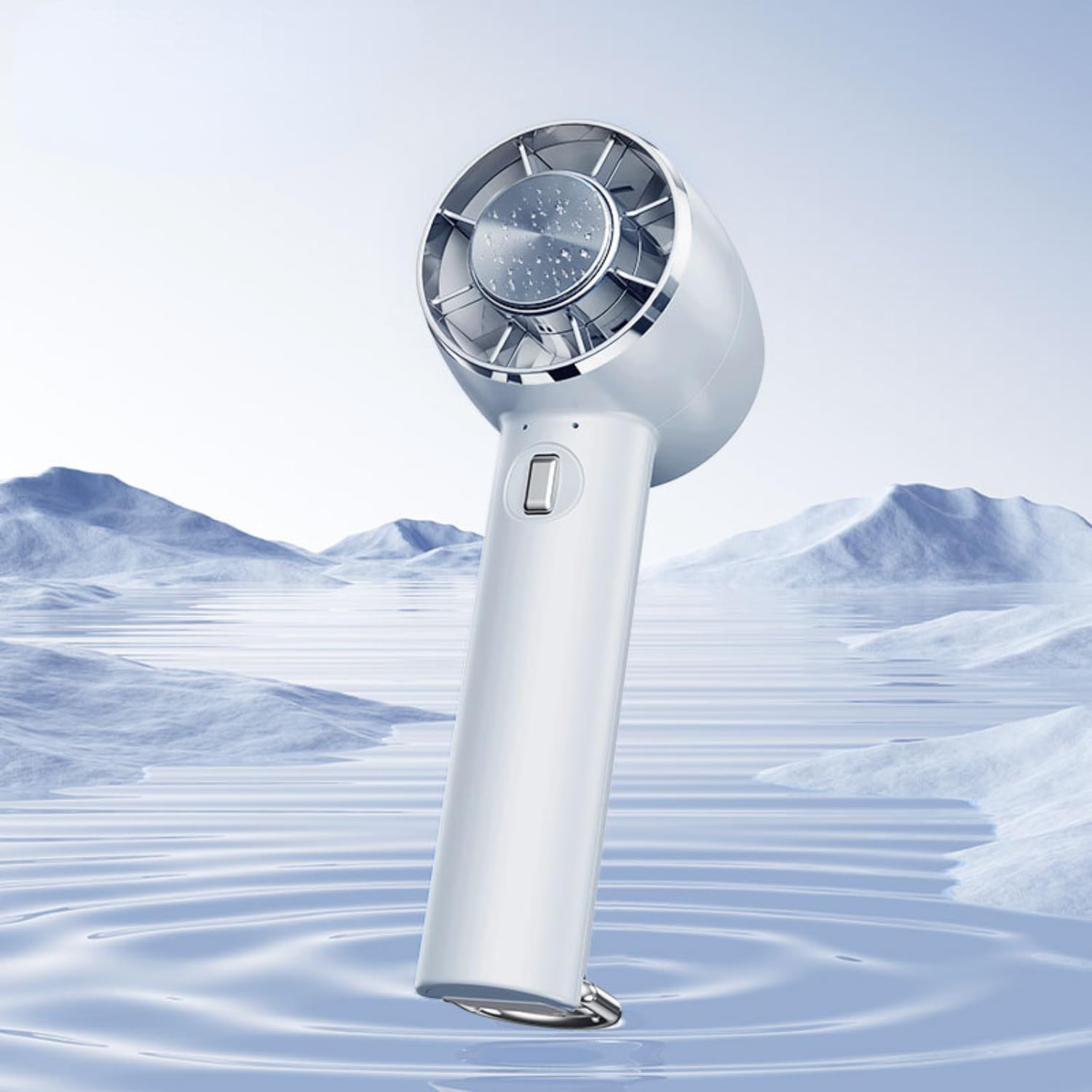 Amazon.co.jp : 携帯扇風機 2024 冷却プレート 持ち運び ハンディ