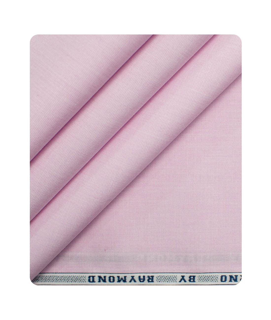 raymond Men's Pure Cotton Solids 1.80 Meter Unstitched Shirting Fabric (Blush Pink)-picture-31