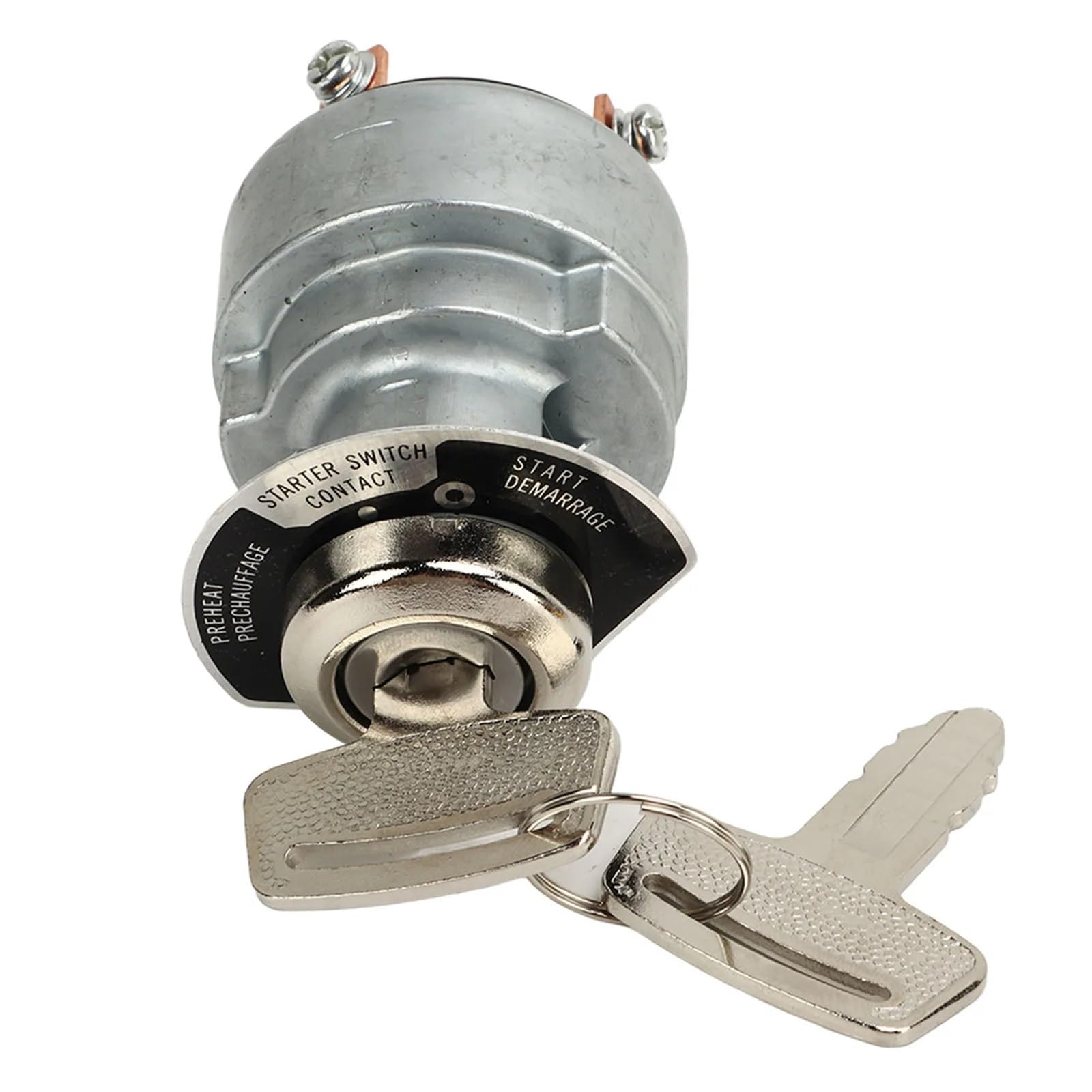 Cilindro di accensione 1E013-63590 183827 Interruttore a chiave di avviamento e accensione adatto per motore Kubota D722 D902 D1005 D1105 D1305 V1205 V1305 V1505