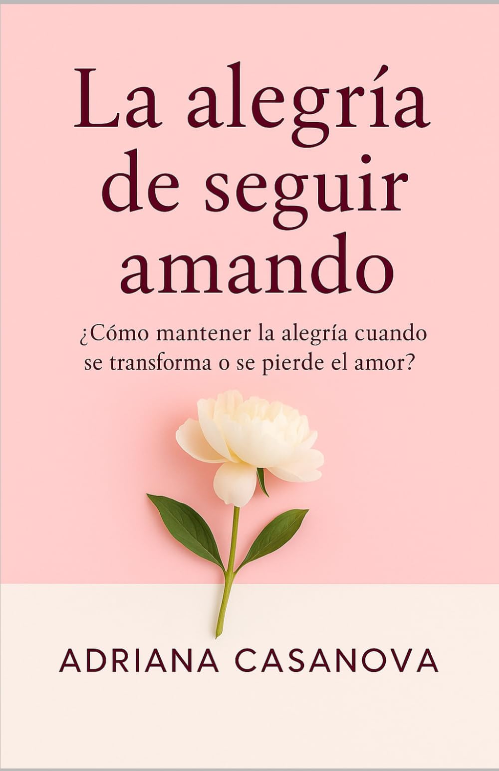LA ALEGRÍA DE SEGUIR AMANDO: ¿CÓMO MANTENER LA ALEGRÍA CUANDO SE TRANSFORMA O SE PIERDE EL AMOR?: 3 (Amar sin idealizar)
