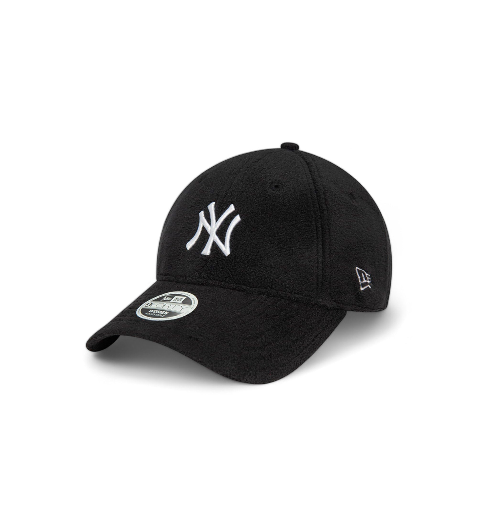New Era Women's Black 9Forty Sherpa Cap - Cosy Ny Yankees