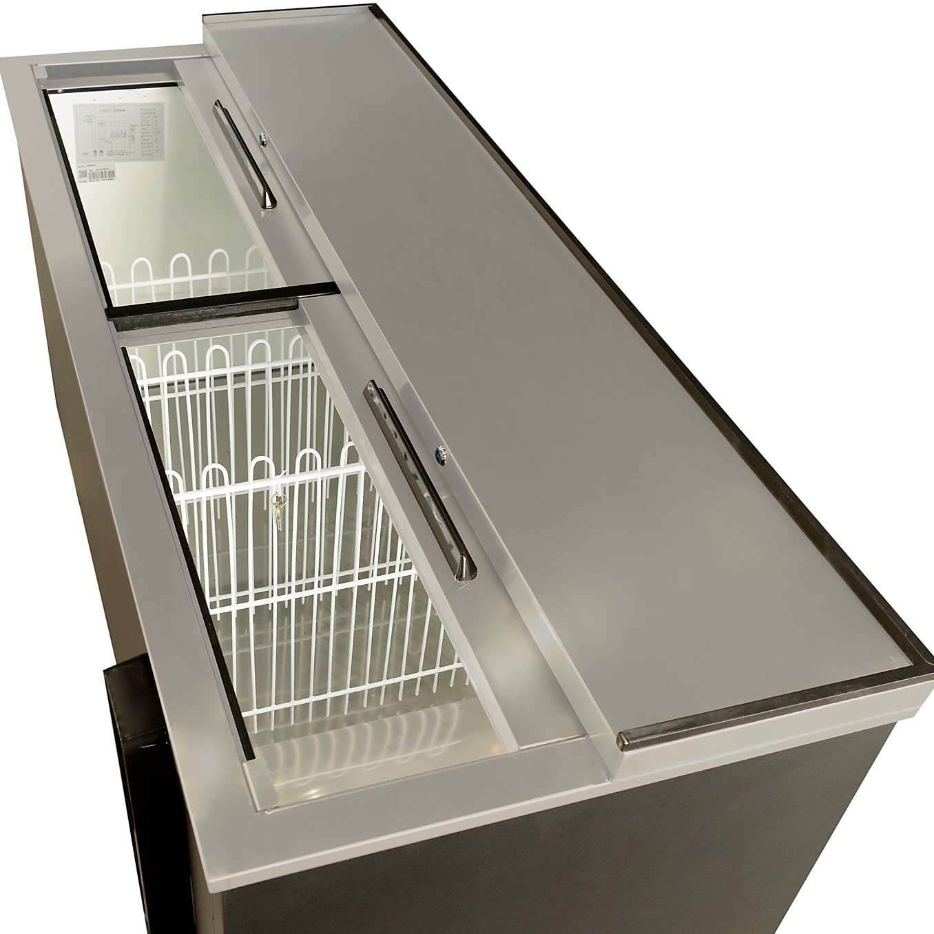 Peakcold Deep Well Horizontal Bottle Cooler; Slide Top Bar Refrigerator; 22 Case Capacity on Fridge.com - View 4