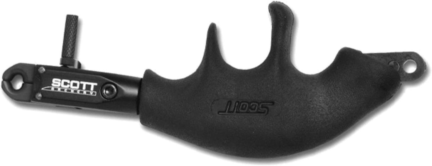 Scott Archery Caliper Grip Release, Black, 4 Finger