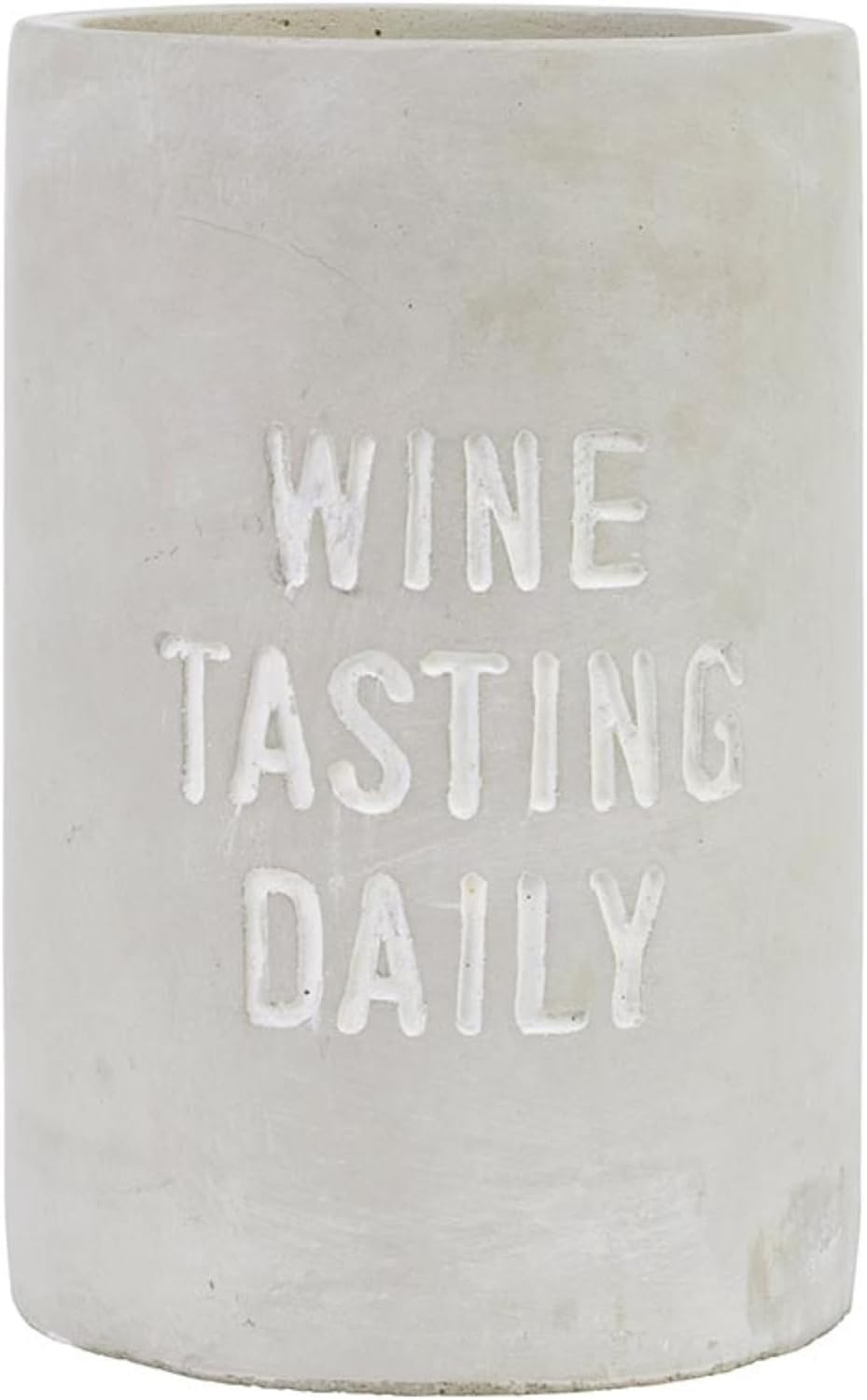Santa Barbara Design Studio Wine Chiller Bucket Wine Bottle Cooler for Parties, 5.5" Dia x 8.5" H, Wine Tasting Daily