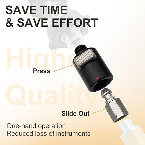 Miniatura 3 de Adaptadores GPS de liberación rápida compatibles con el tipo suizo Trimble Topcon Sokkia Quick Release Connect Adaptador de montaje para GPS GNSS