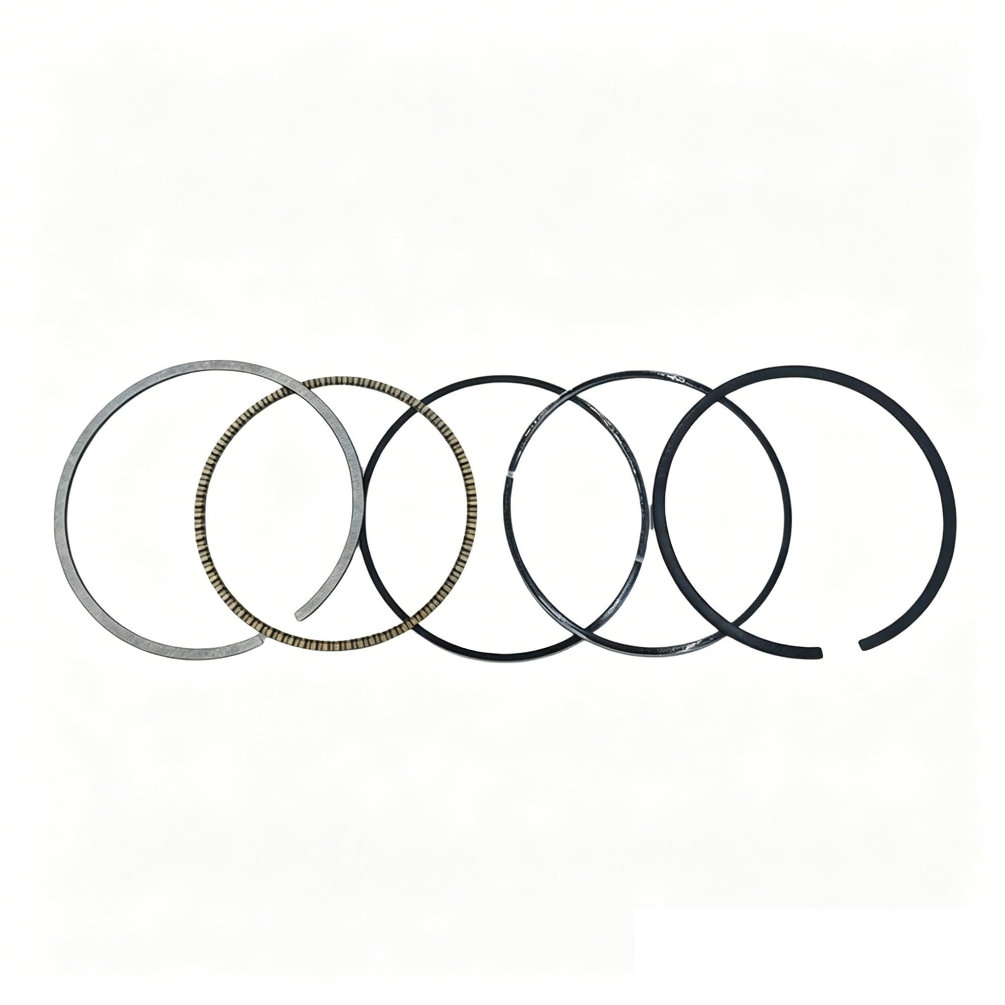 Fasce Elastiche Per XP125 Per XP 125 52.4mm Foro 14mm Foro Pin Pistone Con Anelli Parti Del Motore Kit Moto Pistone