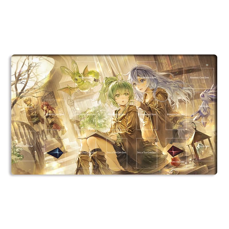Amazon.com: New Mlikemat Playmat Wynn The Wind Charmer & Eria TCG
